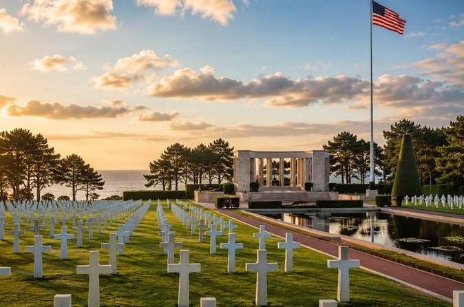 Normandy D-Day Beaches Tour & Packed Lunch from Le Havre